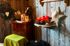 gemütliche Hütte mit einer tollen Weihnachtsgeschichte